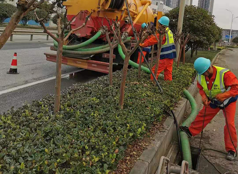 金湖市政管道清淤